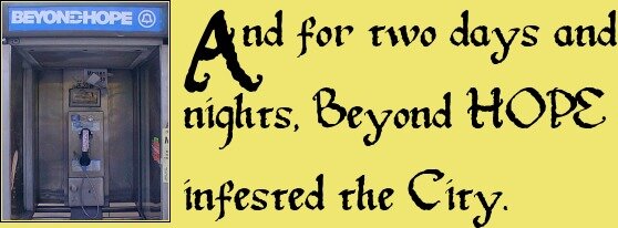 And for two days and nights, Beyond HOPE infested the City.